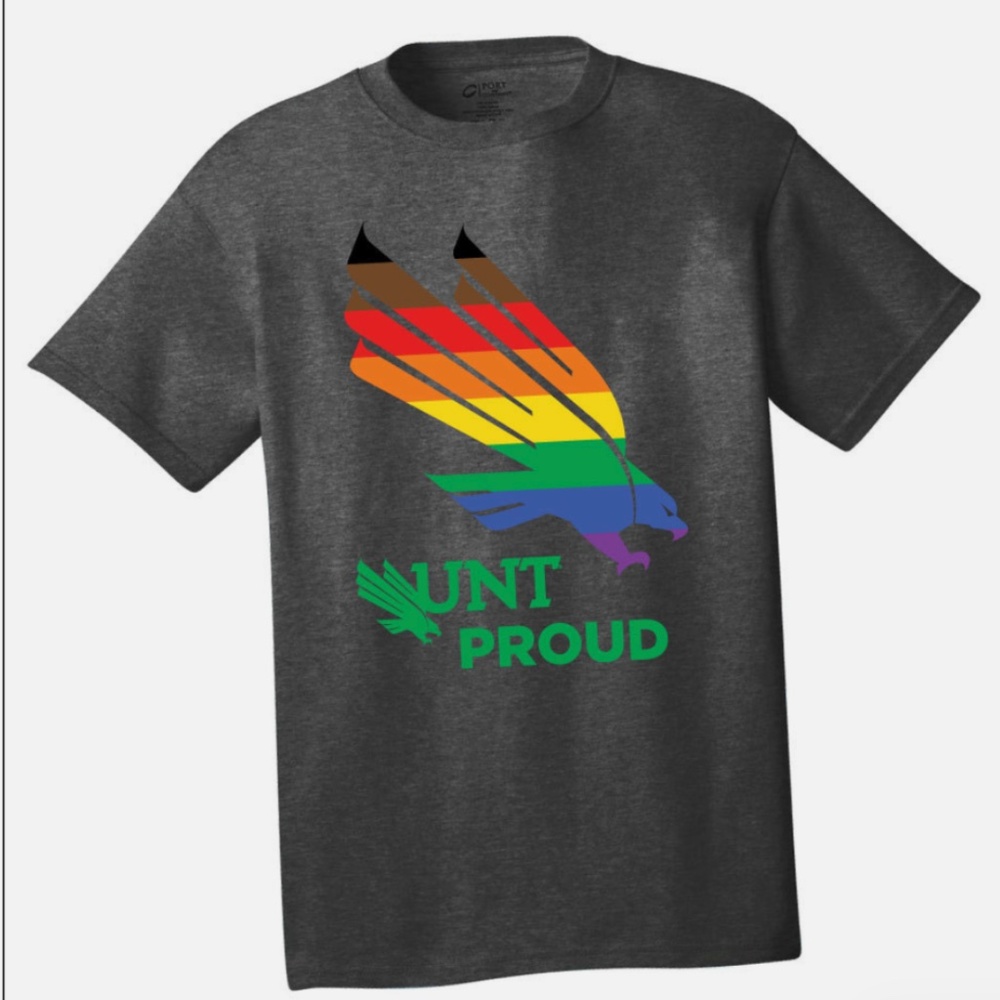 NEW UNT MEAN GREEN University North Texas Pride T-shirt 2X MEN WOMEN UNISEX